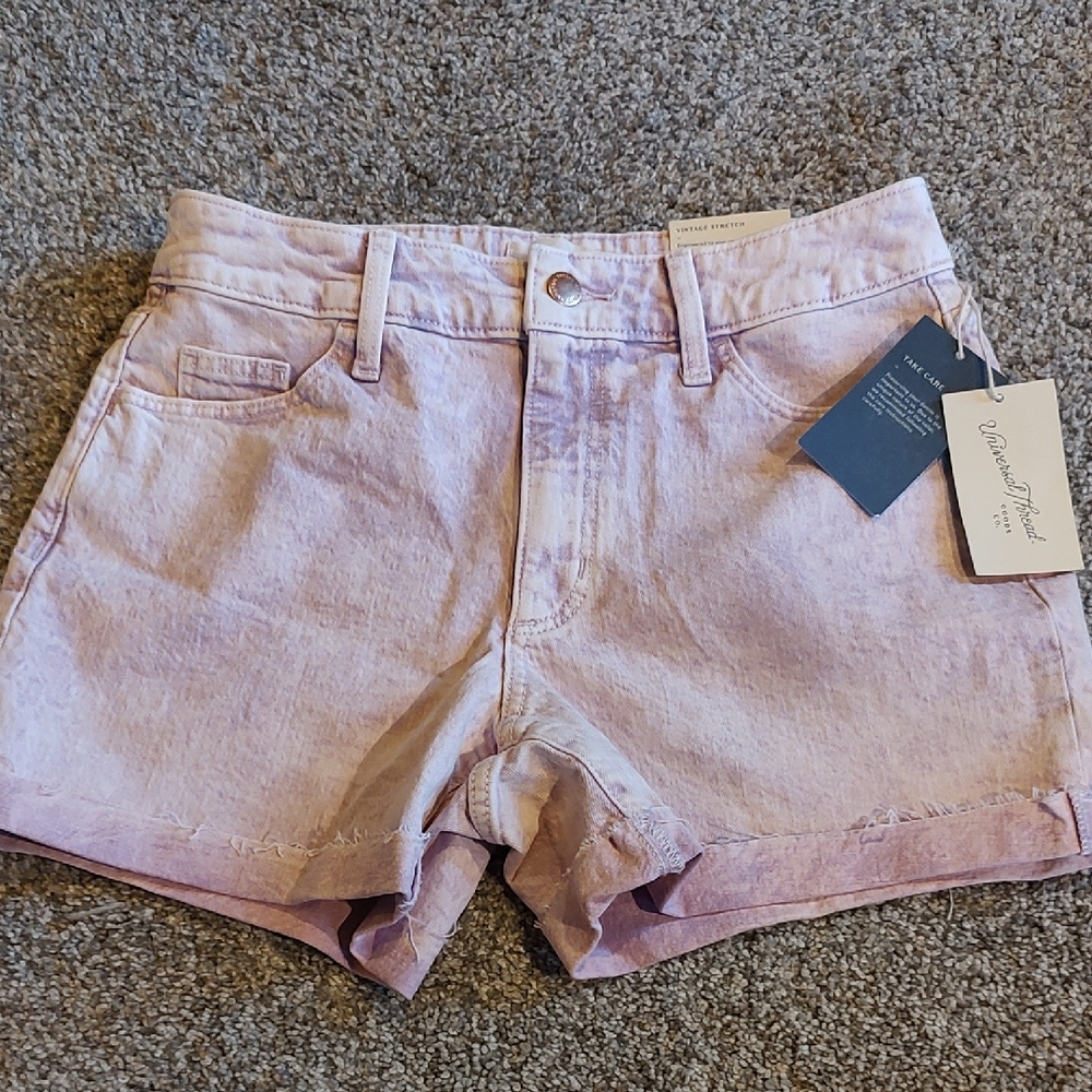 Universal Thread Lavender Jean Shorts NWT (#B1037)